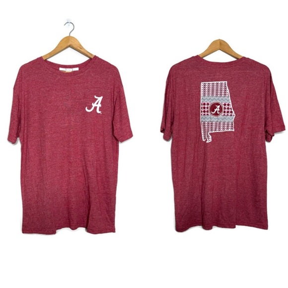 University of Alabama Crimson Tide Roll Tide Football Women’s T-Shirt Size Large - Picture 1 of 9